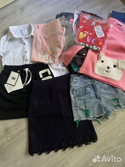 Пакет вещей на девочку рост 128 134