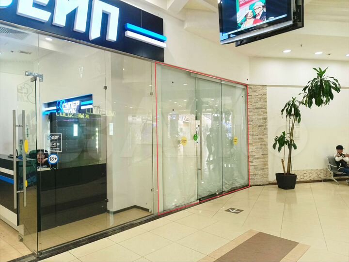 Торговая площадь, 14.3 м² в ТЦ 