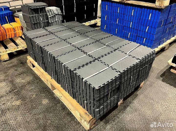 Модульные полы для гаража