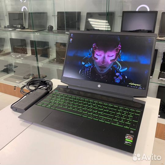 Игровой ноутбук Hp (Ryzen 5/ 16gb/ SSD/ GTX 1050)