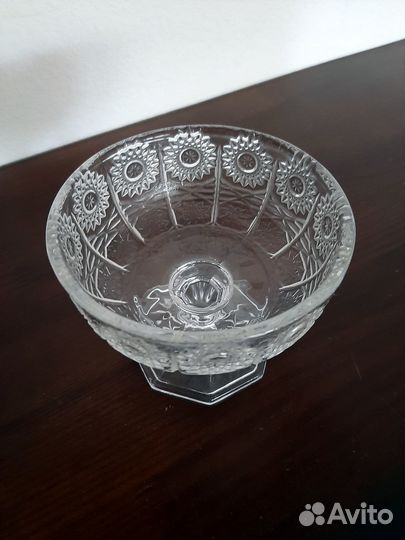 Вазочка-креманка. Хрусталь