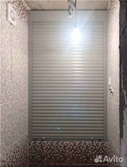 Рольставни для туалета сантехнические