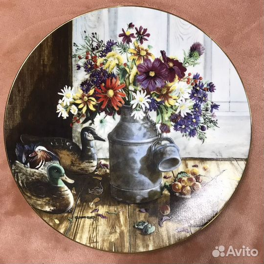 Настенная тарелка коллекционная