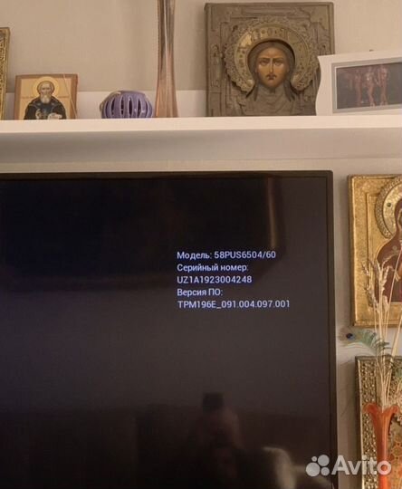 Телевизор philips 58pus6504/60 4k-UHD smart-tv