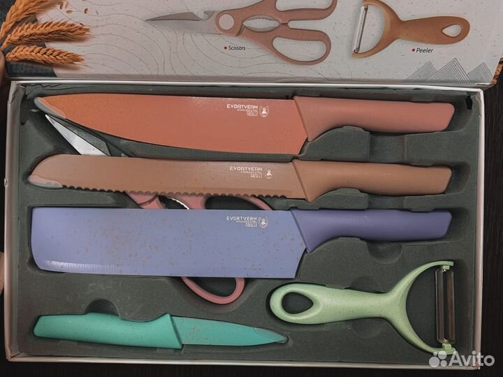 Набор керамических ножей для кухни