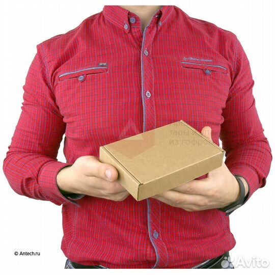 Маленькая коробка 150*100*25 Т24B бурая