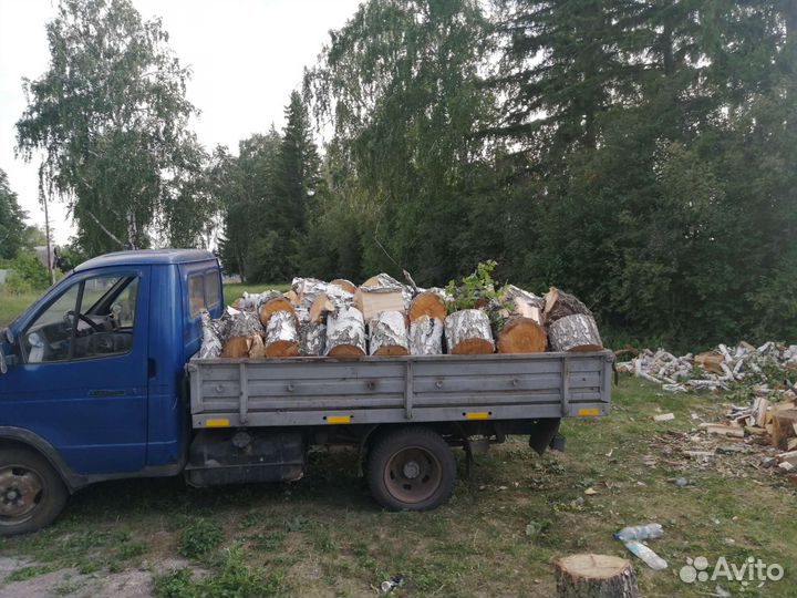 Дрова березовые колотые
