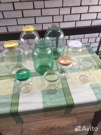 Банка стеклянная