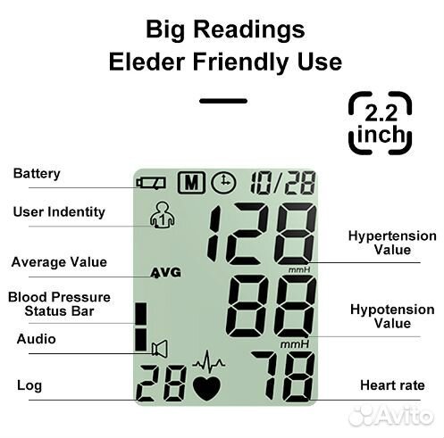 Тонометр на запястье новый