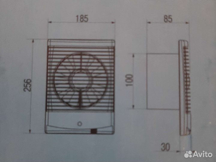 Вентилятор vents