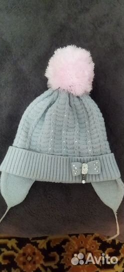 Шапка на 1,5-2,5 года осень