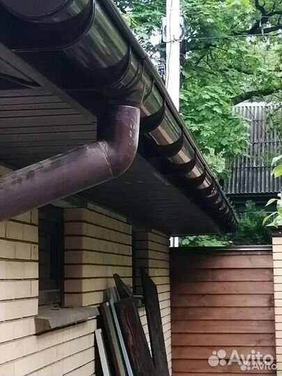 Водосточные системы монтажремонт, софиты