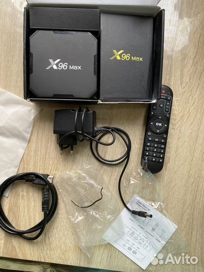 SMART tv андроид приставка X96 max 4/32 гб