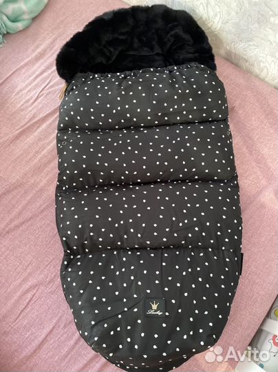 Теплый конверт в коляску