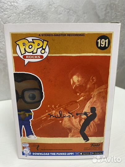 Funko Pop Rocks: Miles Davis 191