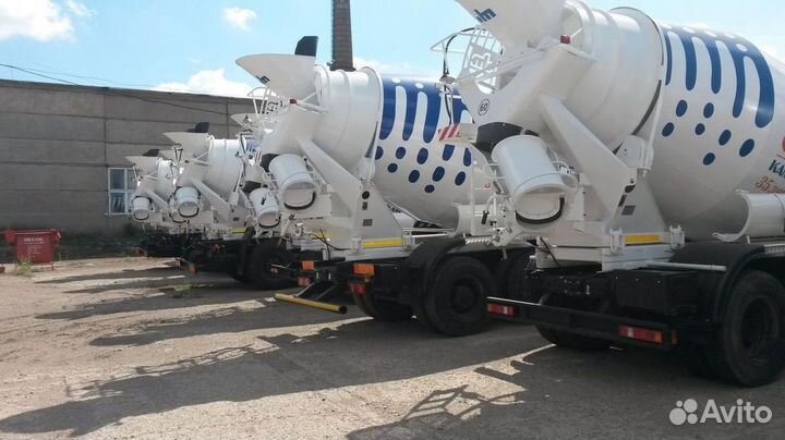 Установка миксера 6, 7 кубов