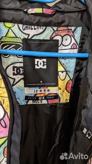 Сноубордическая куртка dc детская