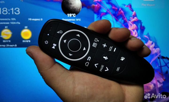 Пульт G10S PRO голосовое управление, гироскоп