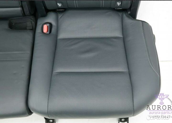 Комплект сидений чёрная перфорированная кожа RX450