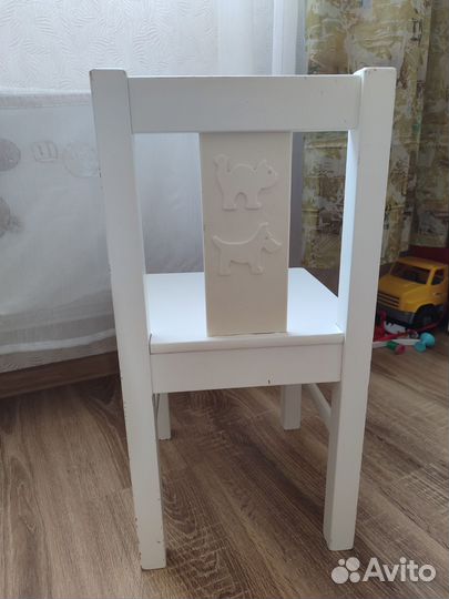 Стол и стульчик детские IKEA