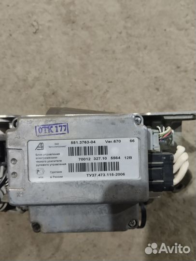 Электроусилитель руля на Приору