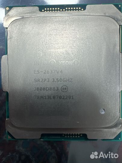 Intel Xeon E5-2637 v4 LGA2011-3, 4 x 3500 мгц