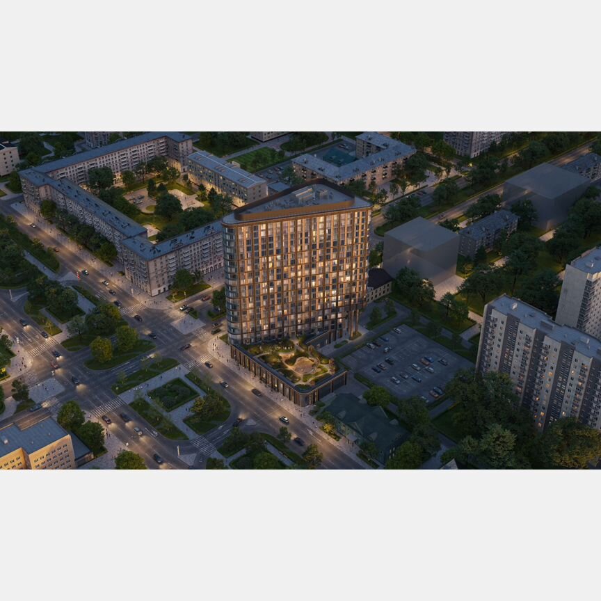 2-к. квартира, 46,3 м², 5/19 эт.