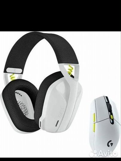 Игровой набор logitech, мышь G304 и наушники G435