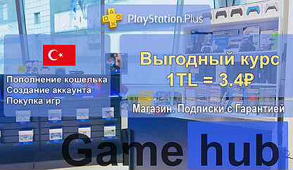 Карта Пополнения PSN PS4\PS5