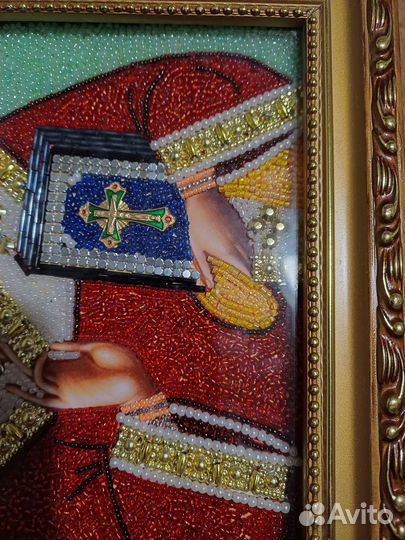 Икона вышивка 25 на 30