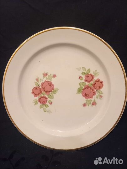 Блюдо большое фарфор, СССР