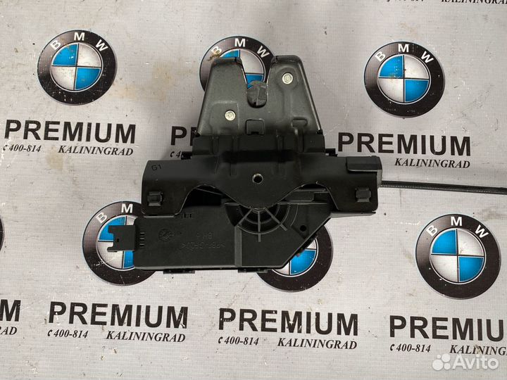 BMW 5 e60 замок крышки багажника