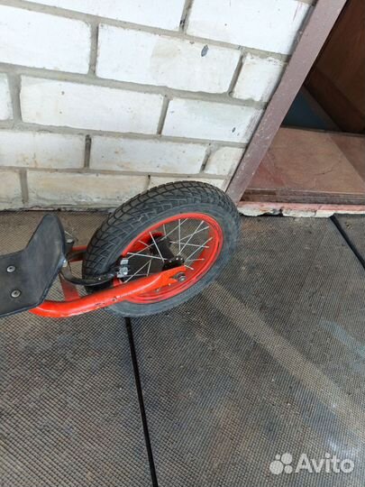 Самокат взрослый с большими колесами