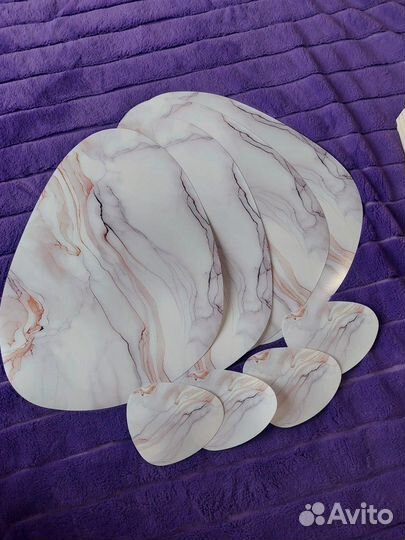 Набор плейсматов на стол 8 шт