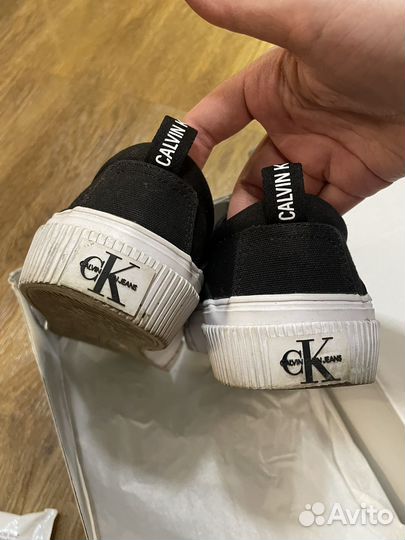 Слипоны женские calvin klein jeans