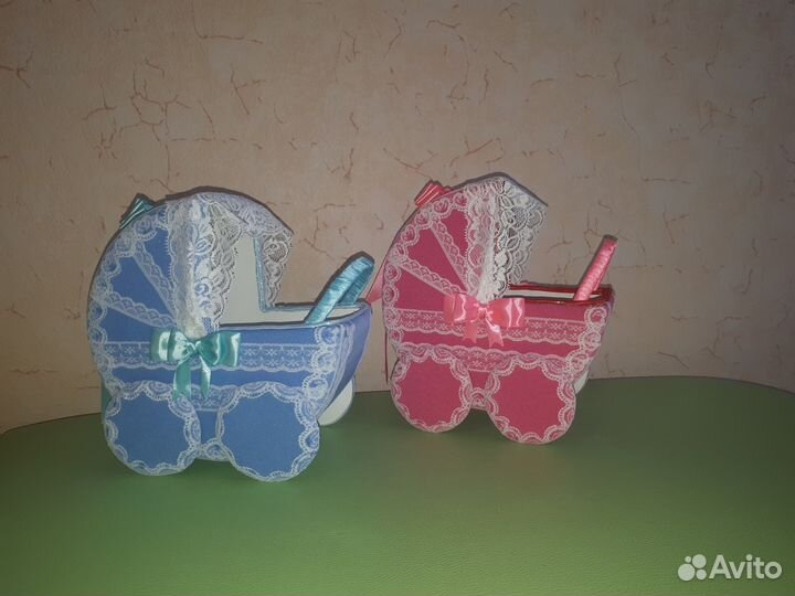 Свадебные колясочки для сбора денег