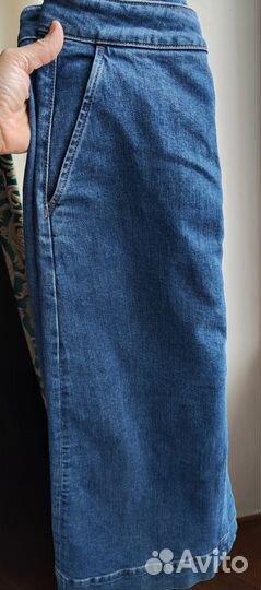 Джинсовая юбка Massimo Dutti 42р 36р/4usa