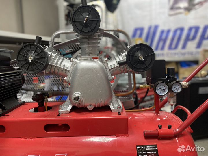 Компрессор воздушный Moller AC700/100 380v