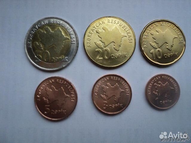 Азербайджан, набор монет