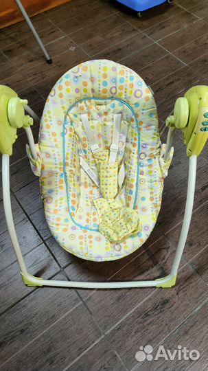 Детские электронные качели для новорожденных