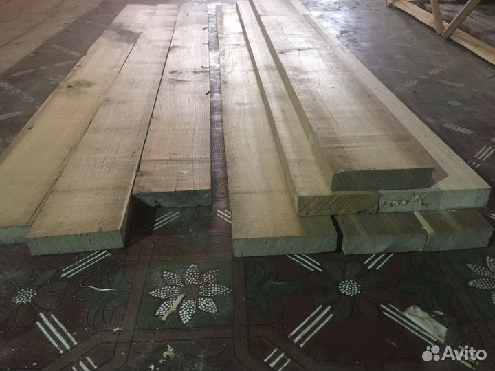 Доска обрезная дуб 40мм толщиной