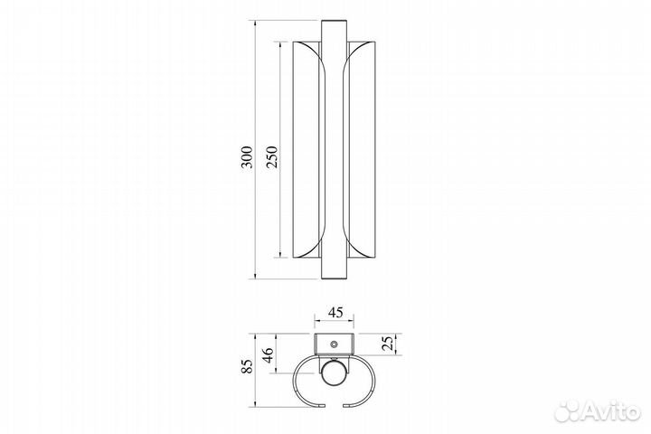 Бра Maytoni Interstellar