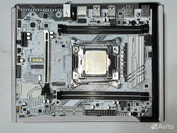 Материнка machinist LGA2011-v3 с процессором