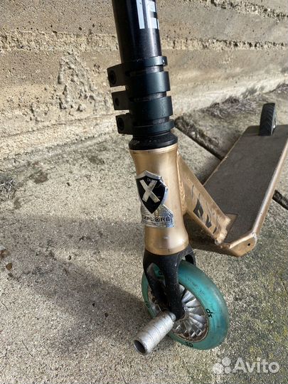 Трюковой самокат explore супер качество