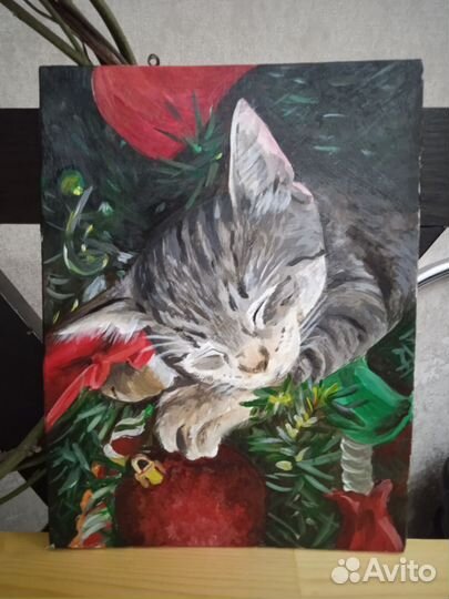 Картина новогодняя 