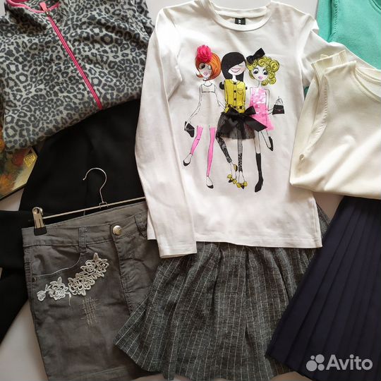 Пакет вещей для девочки 146 152