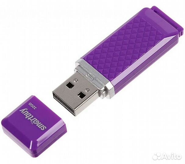 Флеш-накопитель Smartbuy Quartz USB 2.0 32GB, фиол