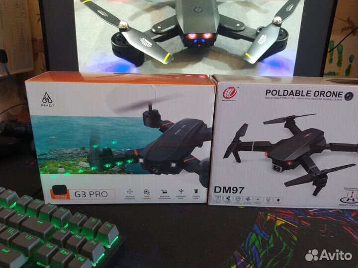 Бюджетный Квадрокоптер с камерой новый