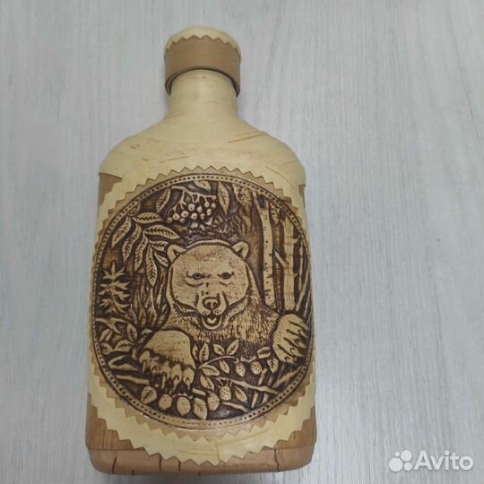 Фляжка в бересте
