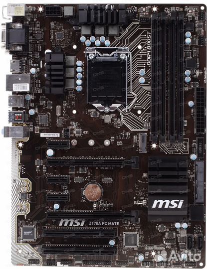 Материнская плата MSI Z170A PC mate